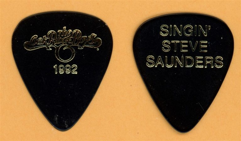 Oak Ridge Boys Steve Sanders Vintage Tour Guitar Pick - 1992