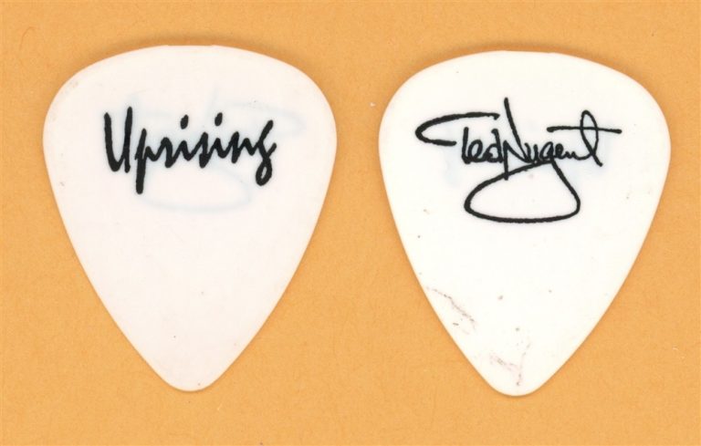Damn Yankees Ted Nugent Vintage Guitar Pick - 1992 Don't Tread Tour