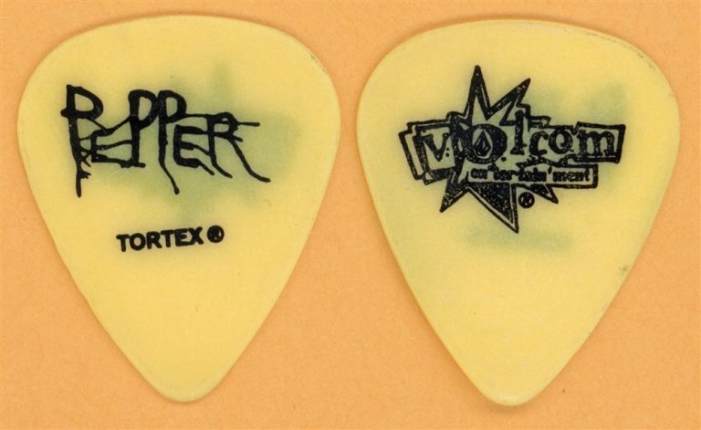Pepper Kaleo Wassman Vintage Guitar Pick - 2003 Volcom US Tour