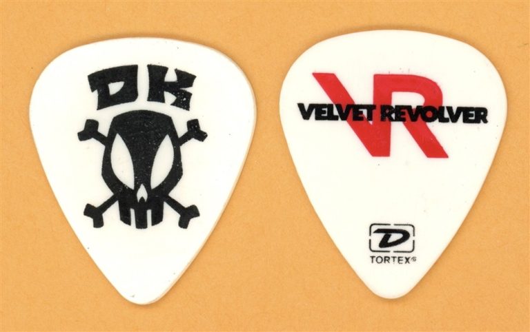 Velvet Revolver Dave Kushner Vintage Guitar Pick - 2005 Contraband Tour