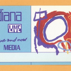 Diana Ross 1992 Here and Now Concert Tour MEDIA Backstage Pass