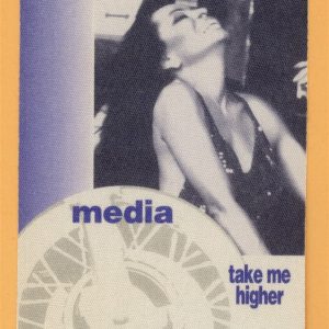 Diana Ross 1995 Take Me Higher Concert Tour MEDIA Backstage Pass