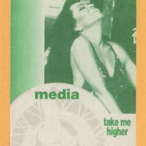 Diana Ross 1995 Take Me Higher Concert Tour MEDIA Backstage Pass