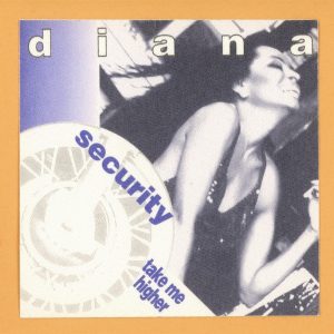 Diana Ross 1995 Take Me Higher Concert Tour SECURITY Backstage Pass