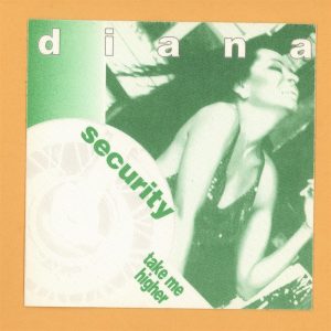 Diana Ross 1995 Take Me Higher Concert Tour SECURITY Backstage Pass