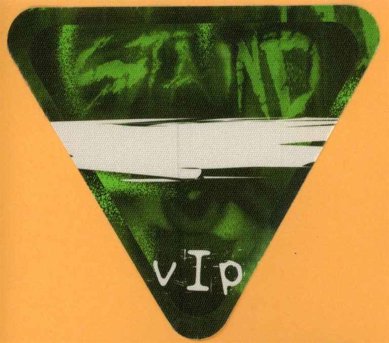 Staind 2005 Chapter V Concert Tour VIP Backstage Pass