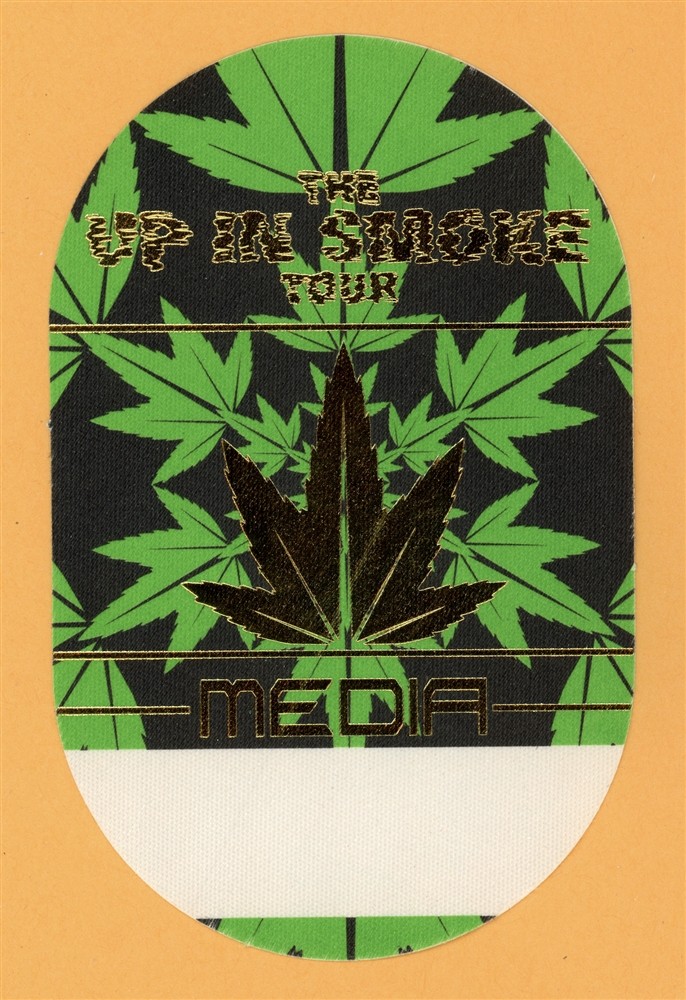 Eminem 2000 Up In Smoke Tour w/ Snoop Dogg, Dr. Dre MEDIA Backstage Pass
