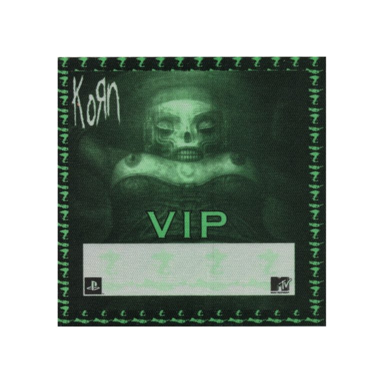 Korn 2002 Untouchables Concert Tour VIP Backstage Pass