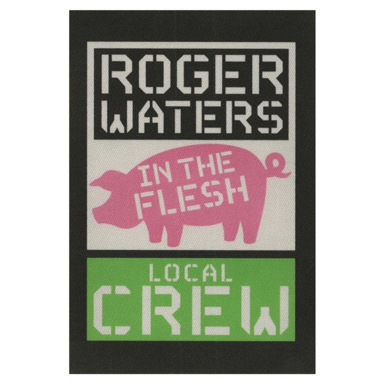 Roger Waters 1999 In the Flesh Concert Tour Local Crew Backstage Pass