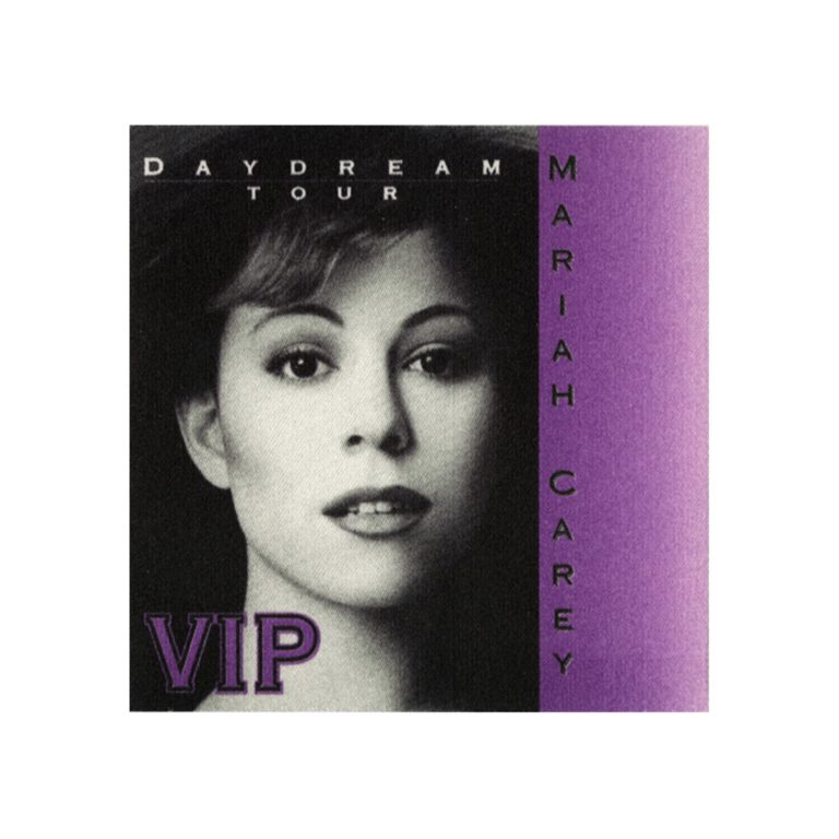 Mariah Carey 1996 Daydream Concert Tour VIP Backstage Pass