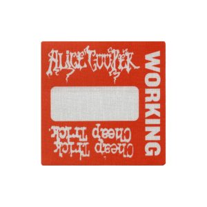 Alice Cooper 2005 Cheap Trick Dirty Diamonds Concert Tour Working Backstage Pass