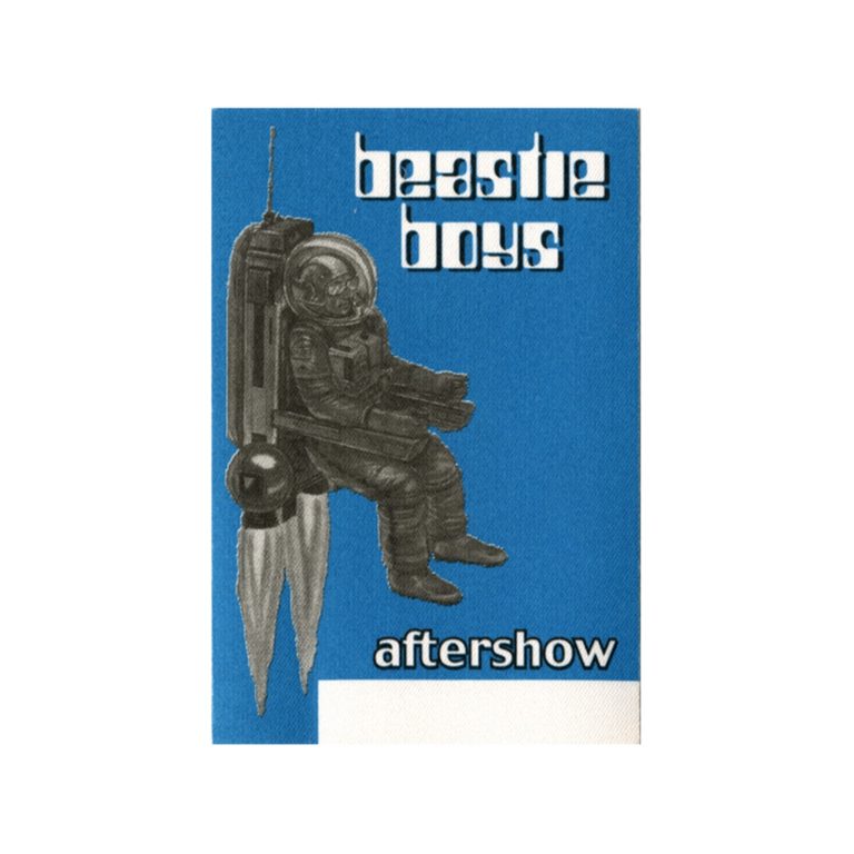 Beastie Boys 1998 Hello Nasty Concert Tour Aftershow Backstage Pass
