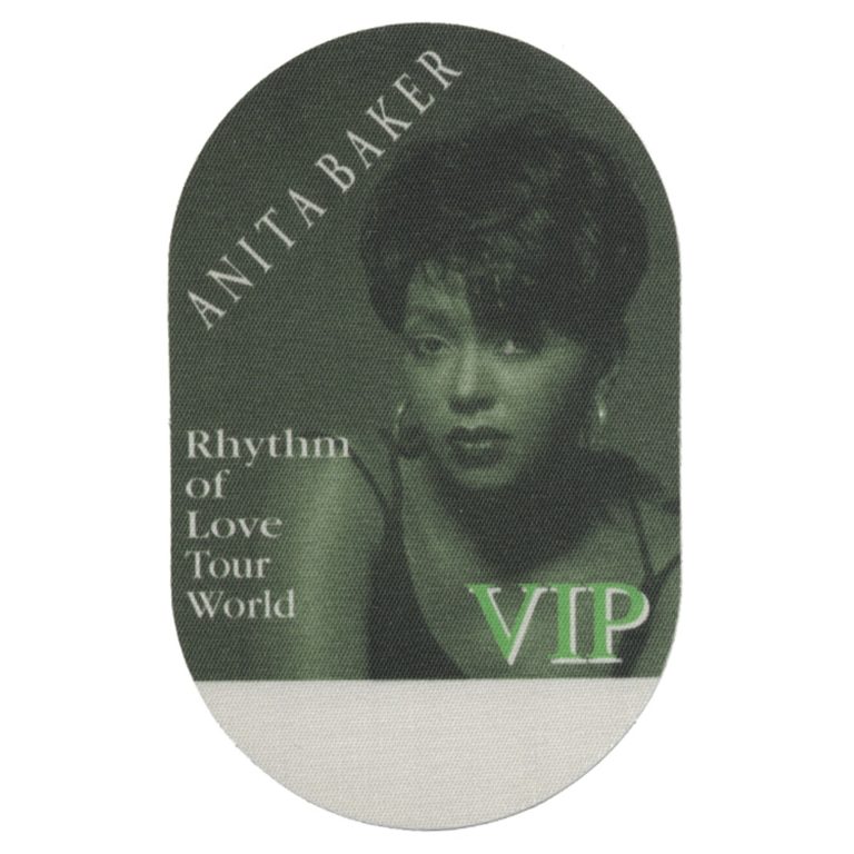 Anita Baker 1994 Rhythym of Love Concert Tour VIP Backstage Pass