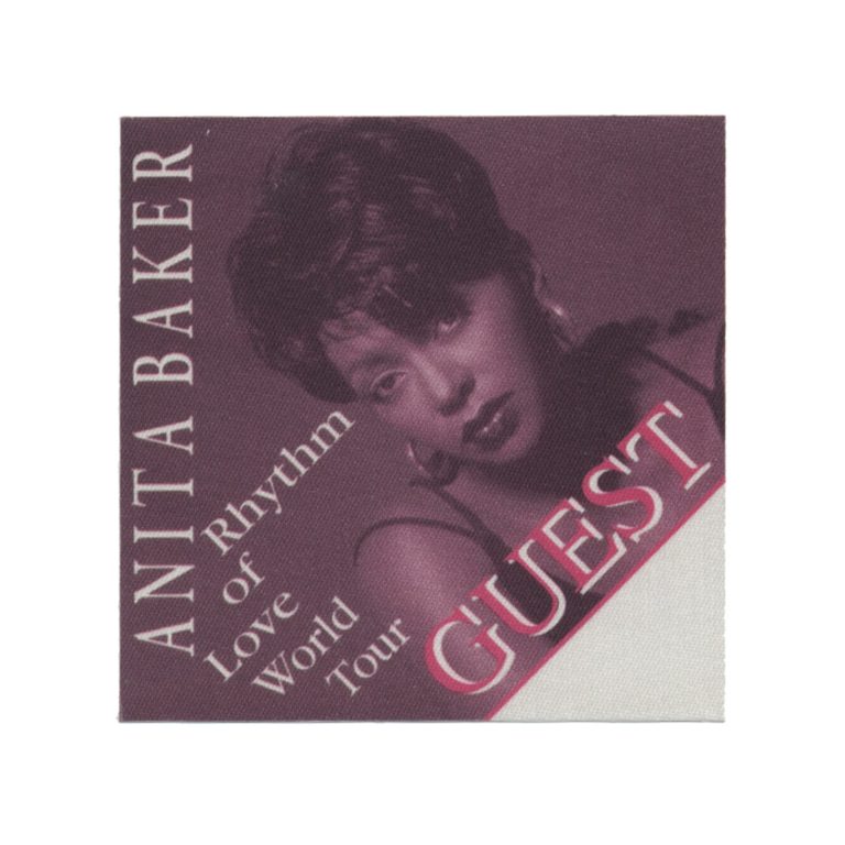 Anita Baker 1994 Rhythym of Love Concert Tour Guest Backstage Pass