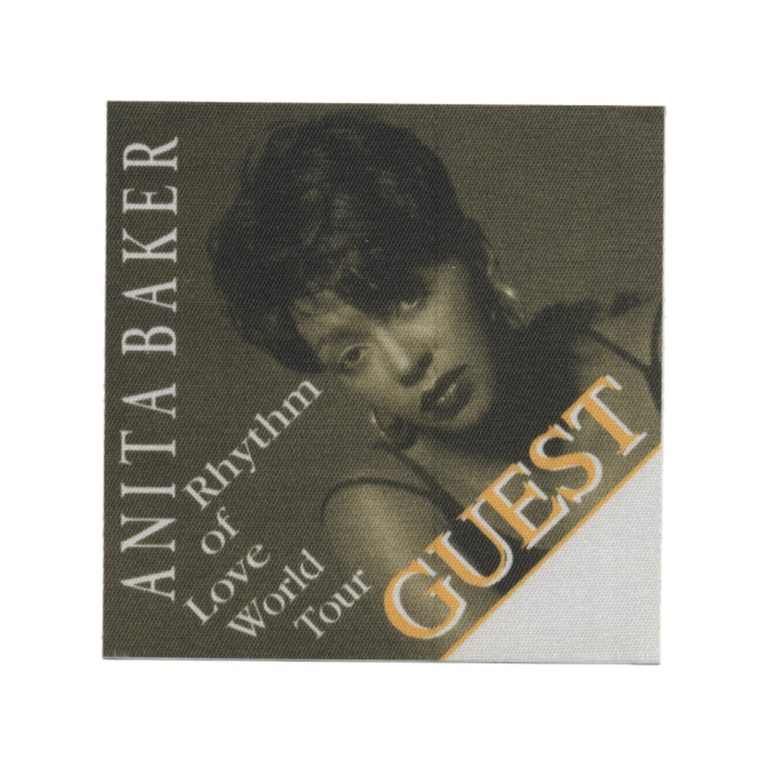 Anita Baker 1994 Rhythym of Love Concert Tour Guest Backstage Pass
