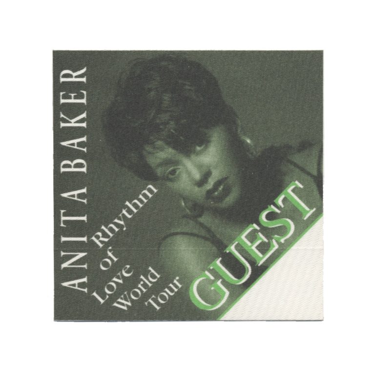 Anita Baker 1994 Rhythym of Love Concert Tour Guest Backstage Pass