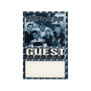 Backstreet Boys 1998 Backstreet's Back Concert Tour Guest Backstage Pass