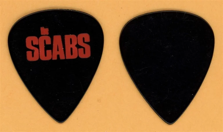The Scabs Vintage Tour Guitar Pick
