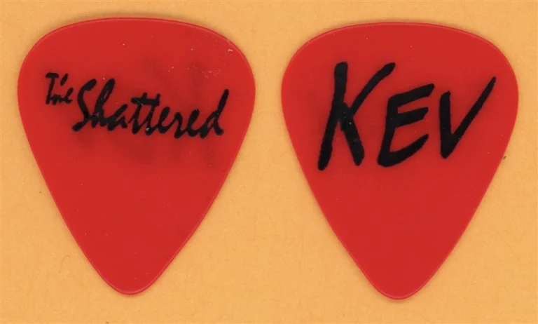 The Shattered Kevin Vintage Tour Guitar Pick