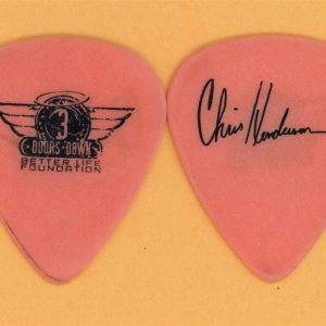 3 Doors Down Chris Henderson Vintage Guitar Pick - 2005 Seventeen Days Tour