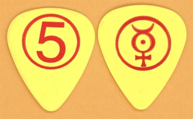 Marilyn Manson John 5 Vintage Guitar Pick - 2000 Holy Wood Tour