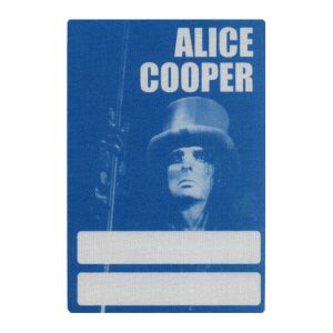 Alice Cooper 1997 Rock N' Roll Carnival Concert Tour Staff Backstage Pass