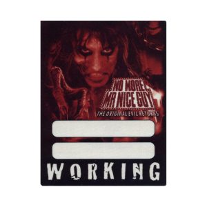 Alice Cooper 2011 Welcome 2 My Nightmare Concert Tour Working Backstage Pass