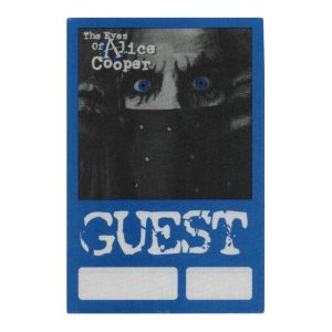 Alice Cooper 2004 The Eyes of Alice Cooper Concert Tour Guest Backstage Pass