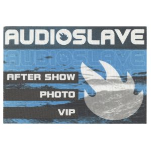 Audioslave 2002 Show Me How to Live Concert Tour VIP Backstage Pass