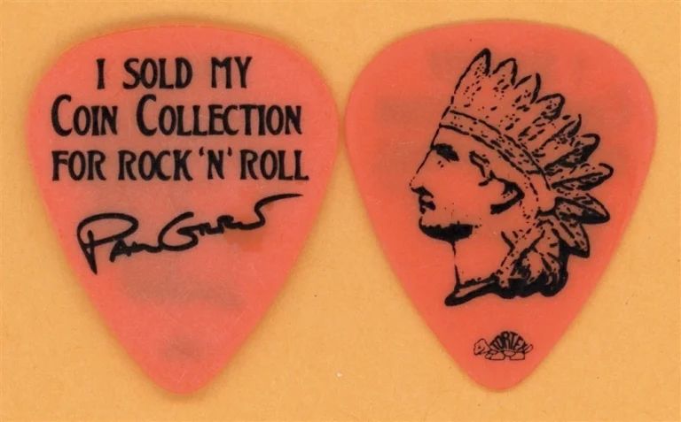 Mr. Big Paul Gilbert I Sold My Coin Vintage Guitar Pick - 2009 US Tour