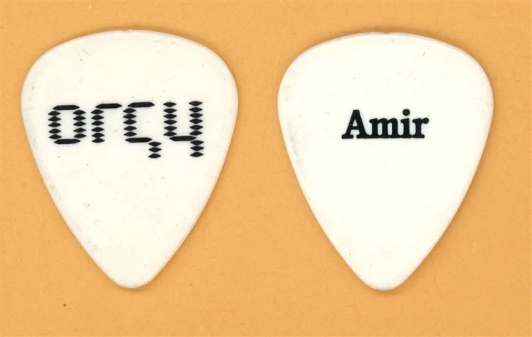 Orgy Amir Derakh Vintage Guitar Pick - 1998 Candyass Tour