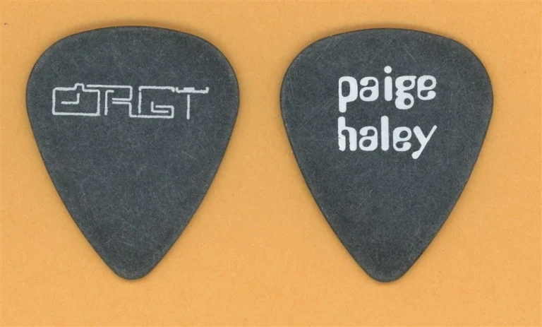 Orgy Paige Haley Vintage Guitar Pick - 2000 Vapor Transmission Tour