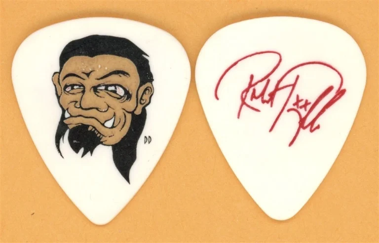 Metallica Robert Trujillo Vintage Guitar Pick - 2004 St. Anger Tour