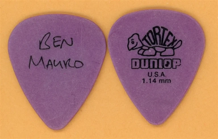 Britney Spears Ben Mauro Vintage Guitar Pick - 2003 In the Zone Tour