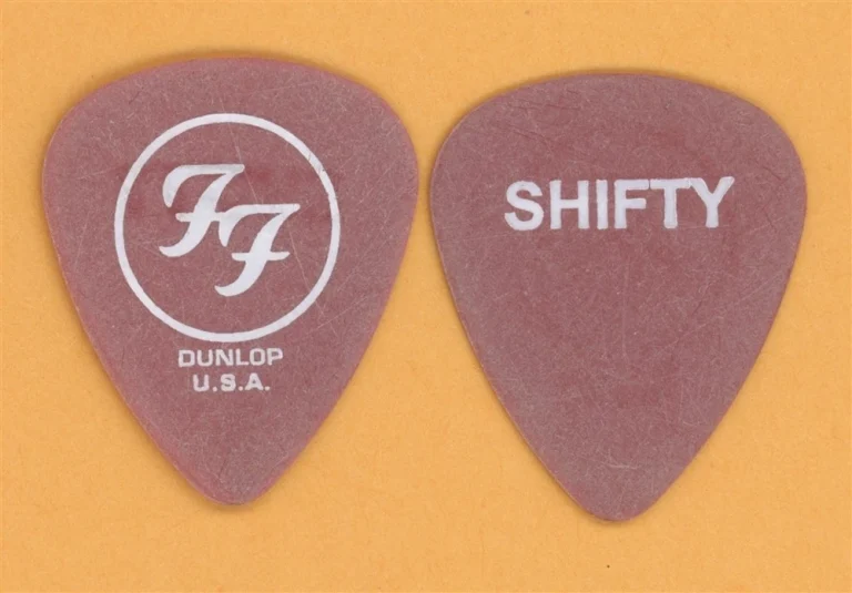 Foo Fighters Chris Shiflett Shifty Vintage Guitar Pick - 2004 One by One Tour