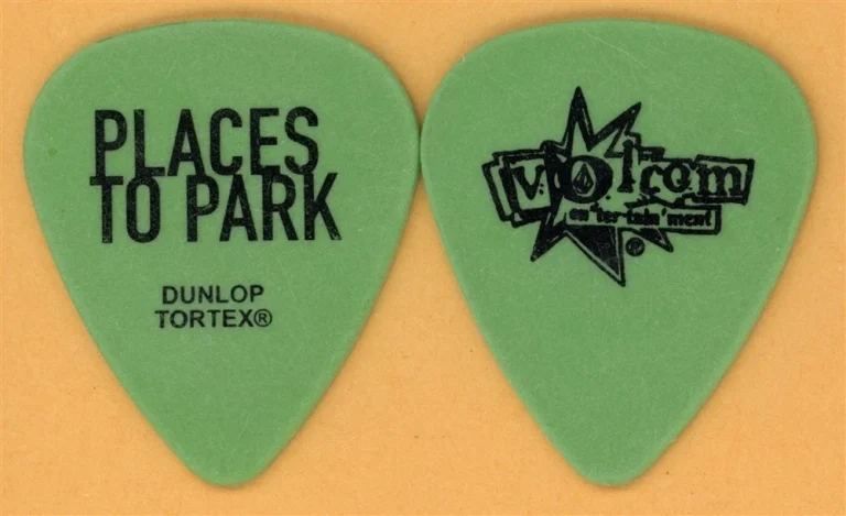Places to Park Vintage Guitar Pick - 2003 Volcom US Tour