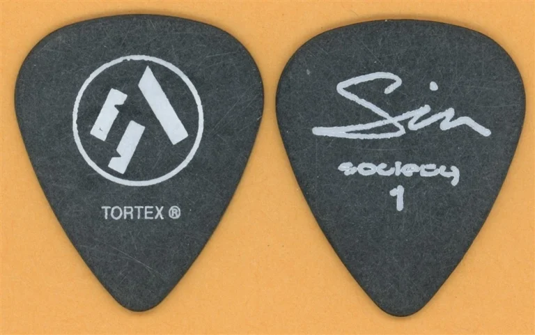 Society 1 Sin Quirin Revolting Cocks Vintage Guitar Pick - 2005 US Tour
