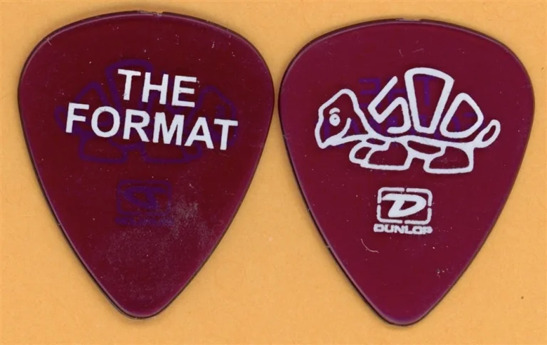 The Format Sam Means Vintage Guitar Pick - 2006 Dog Problems Tour