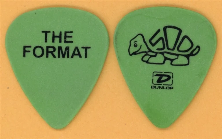 The Format Sam Means Vintage Guitar Pick - 2006 Dog Problems Tour