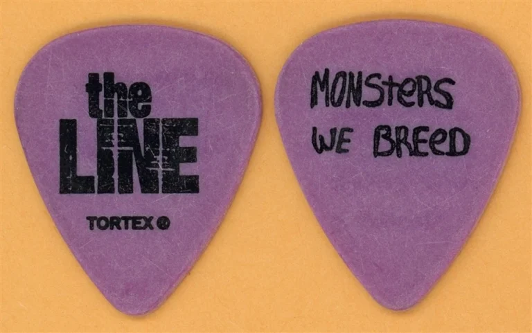 The Line Gip K Vintage Guitar Pick - 2002 Monsters We Breed Tour