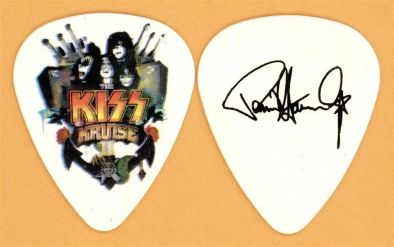 KISS Paul Stanley Vintage Guitar Pick - 2012 KISS Kruise II Tour