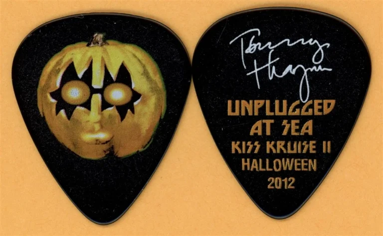 KISS Tommy Thayer Halloween Show Vintage Guitar Pick - 2012 Kruise II Tour