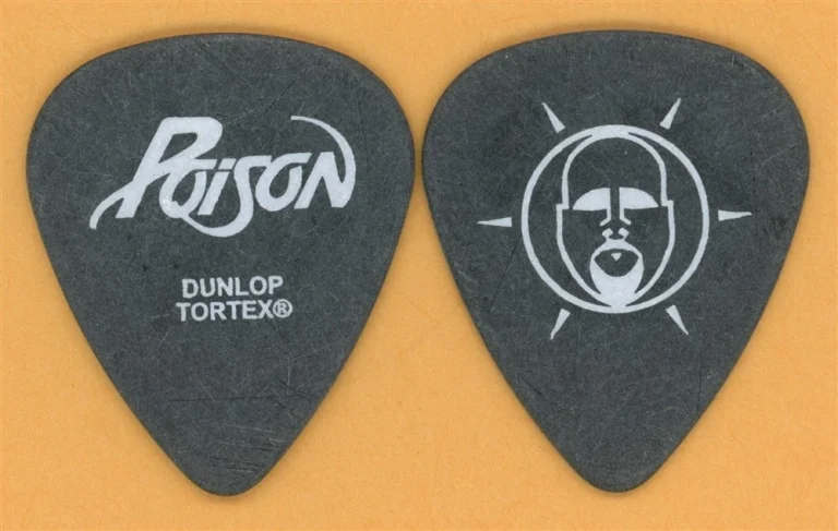 Poison Tom Weber Vintage Guitar Pick - 2011 25th Anniversary Tour