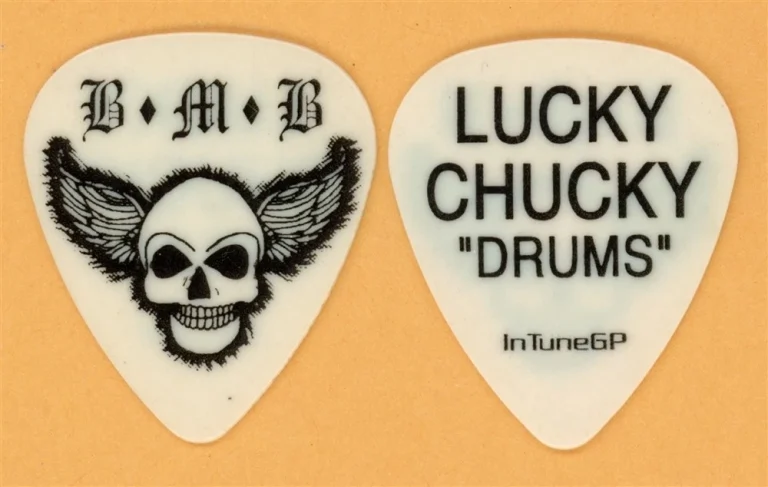 Bret Michaels Band Chuck Fanslau Poison Guitar Pick - 2012 Get Your Rock On Tour