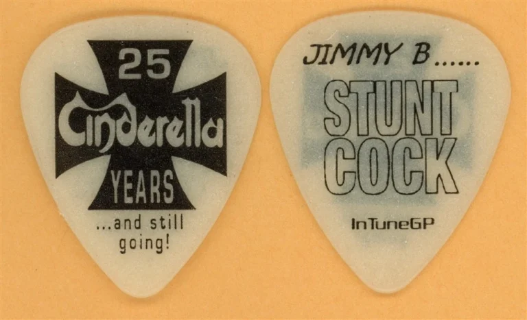 Cinderella Jimmy B Vintage Guitar Pick - 2011 25th Anniversary Tour