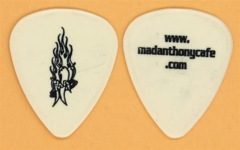 Van Halen Michael Anthony 2002 Tour Dunlop Creme V1 (Hollow Pepper) Guitar Pick