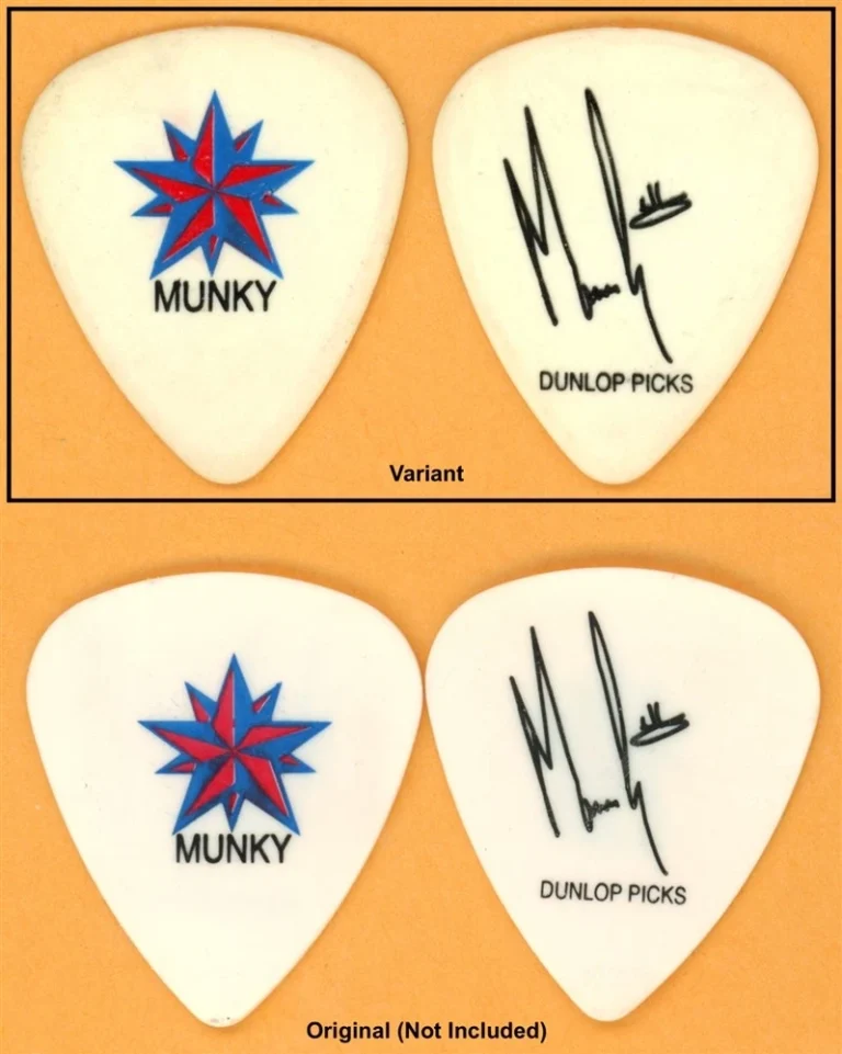 Korn MUNKY Vintage Guitar Pick - 2003 Take a Look in the Mirror Tour - VARIANT