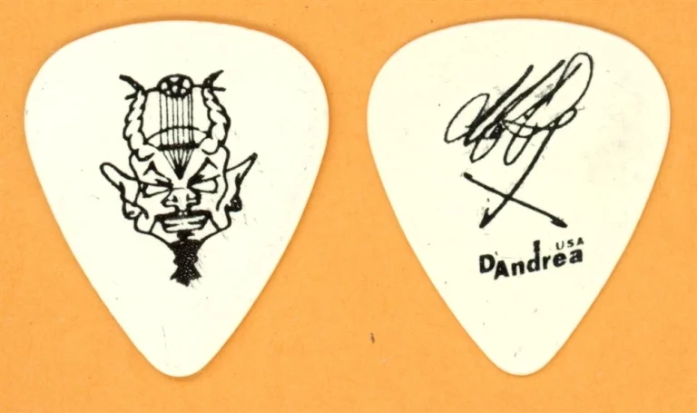 Slayer Jeff Hanneman Vintage Guitar Pick - 1998 Diabolus in Musica Tour