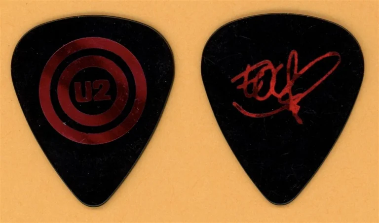 U2 The Edge Vintage Guitar Pick - 2005 Vertigo Tour