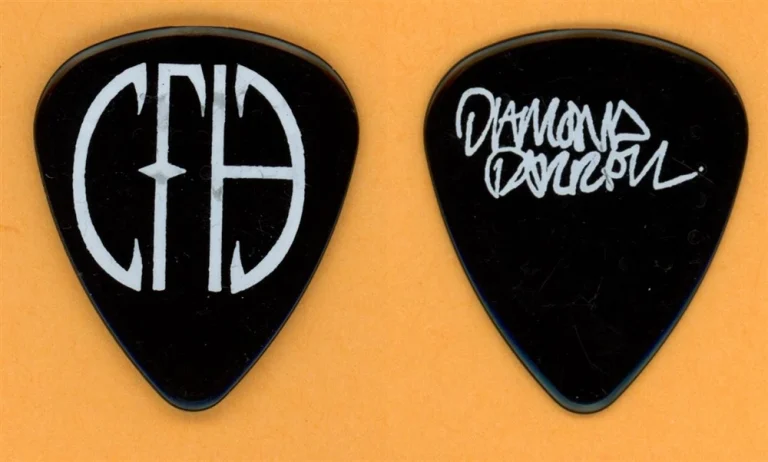 Panterea Dimebag Darrell Vintage Guitar Pick - 1990 Cowboys From Hell Tour